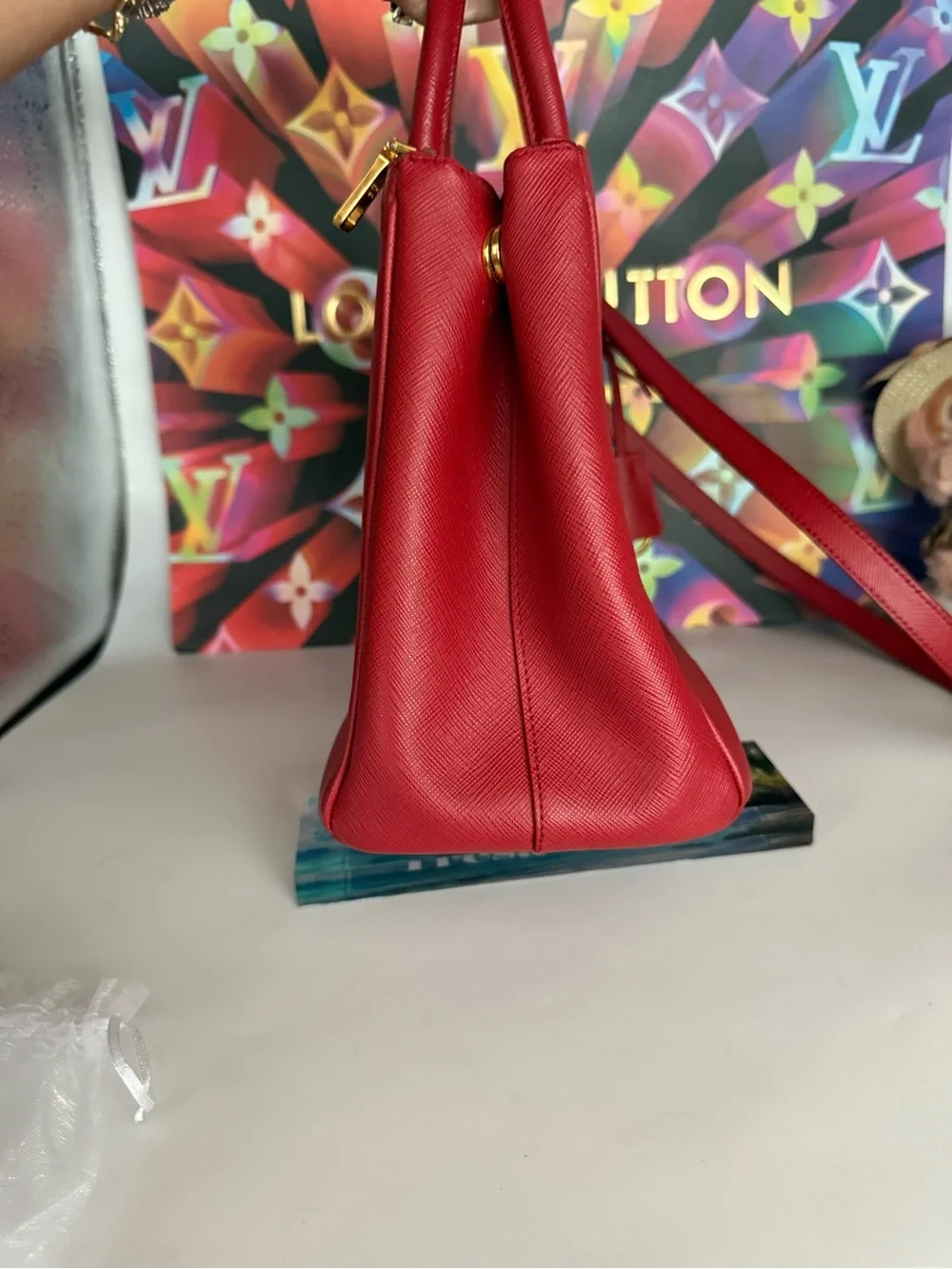 Prada double zip